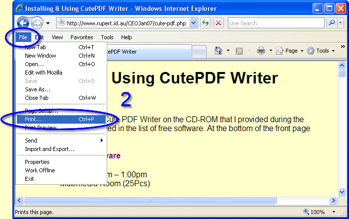 cutepdf writer windows xp cutepdf writer windows xp
