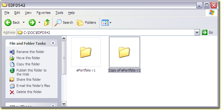 Rename the copy