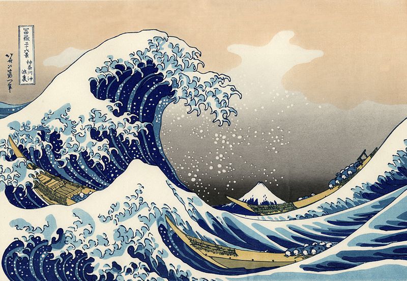  "The Great Wave off Kanagawa" 