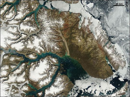 Eastern Greenland, Summer Thaw 