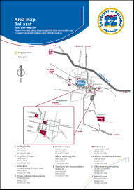 Location of Ballarat Campuses