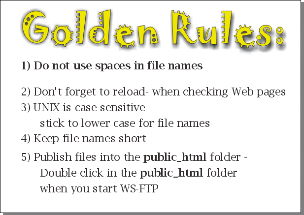 Golden Rules