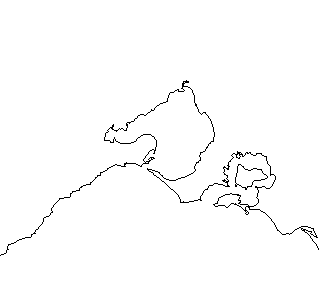 outline map of Victoria