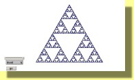 MicroWorlds Sierpinski Triangle