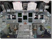 Space Shuttle Flight Deck