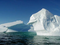 Icebergs in the sea   Photographer: Steve Canipe 