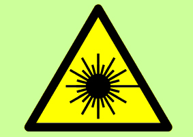Warning Laser Radiation