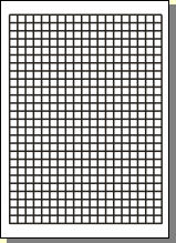 10 mm grid medium lines