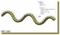 MicroWorlds sinewaves